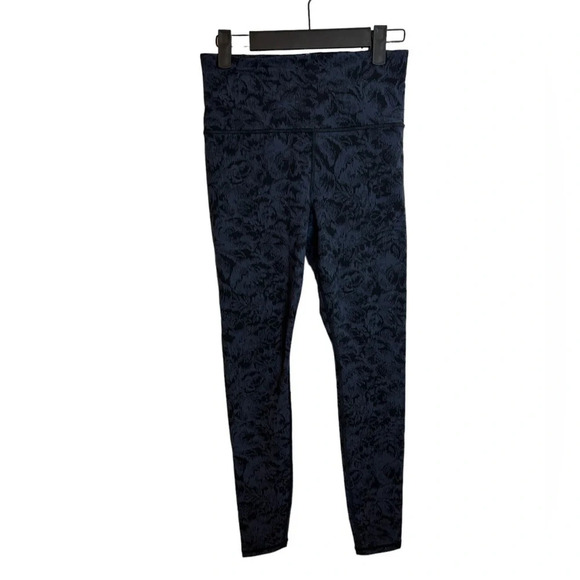 ATHLETA ELATION FLORAL TEXTURED TIGHT - Picture 2 of 6